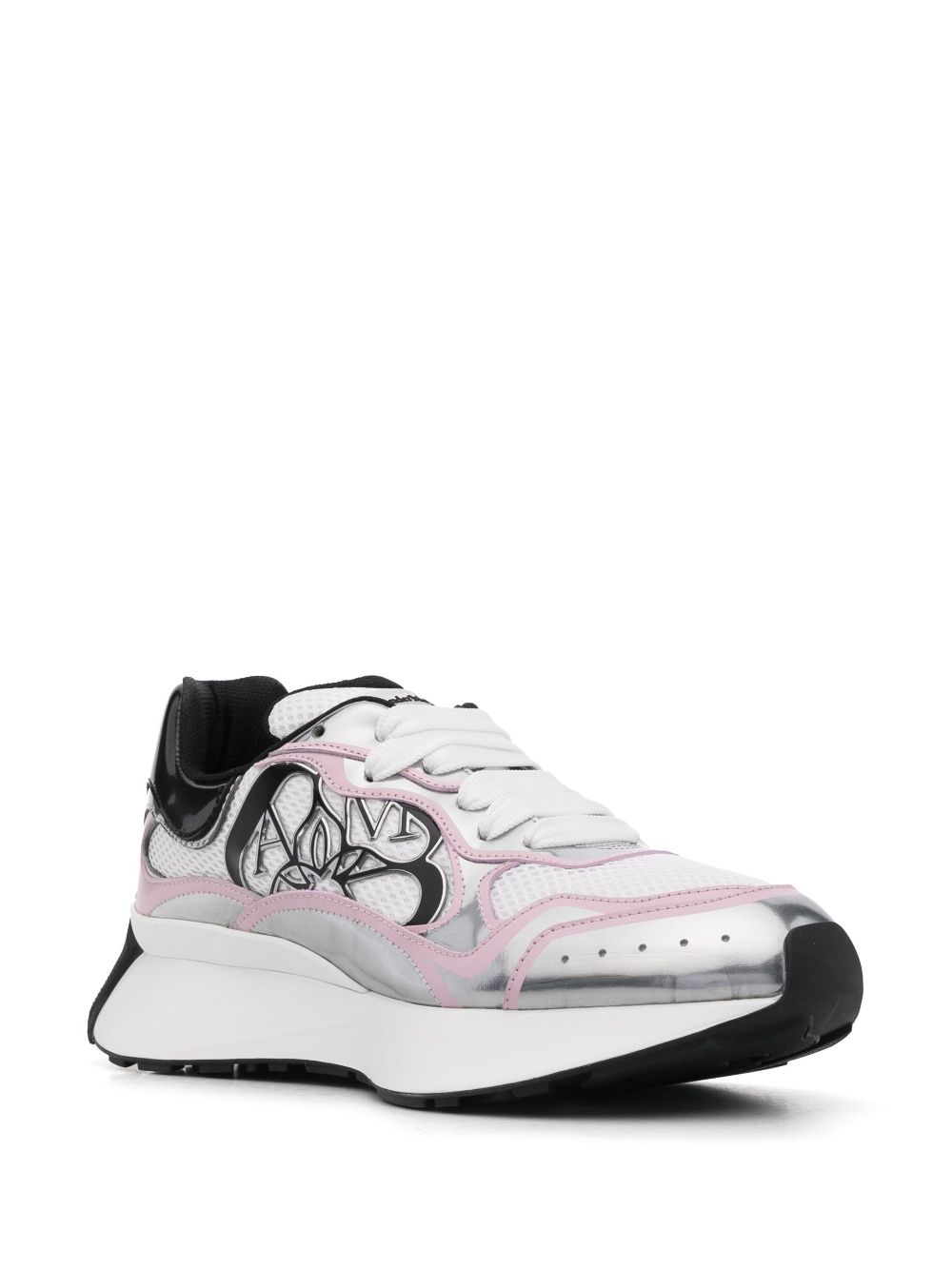 Alexander McQueen Sneakers met logo - Wit