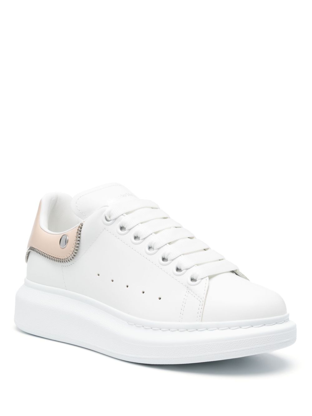 Alexander McQueen Sneakers met logoprint - Wit