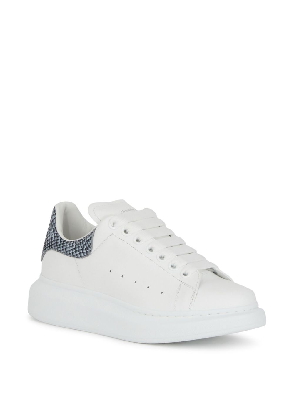 Alexander McQueen Sneakers met reliëf - Wit