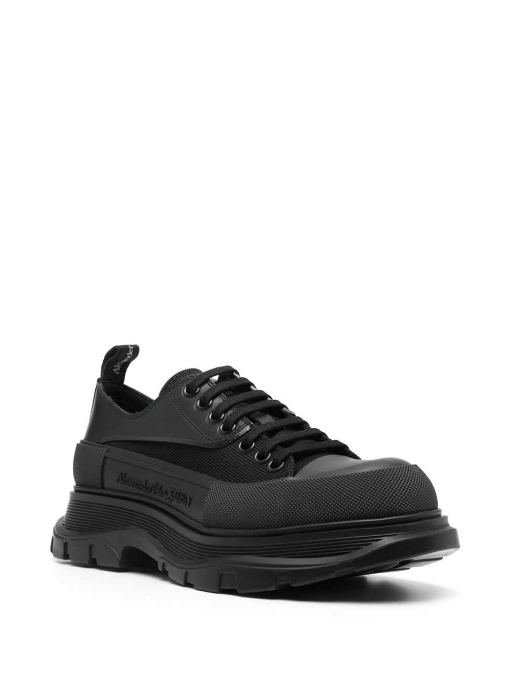 Alexander McQueen Sneakers met vlakken - Zwart