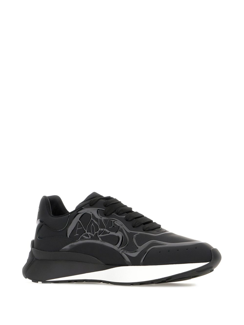 Alexander McQueen Sprint Runner low-top sneakers - Zwart