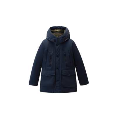 Arctic Parka met Arctic Isolatie Woolrich , Blue , Heren