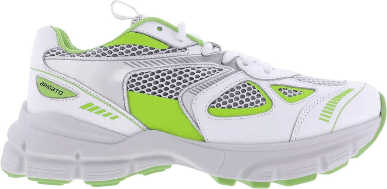 Axel Arigato Sneakers - Dames Marathon Runner Wit/Groen in wit