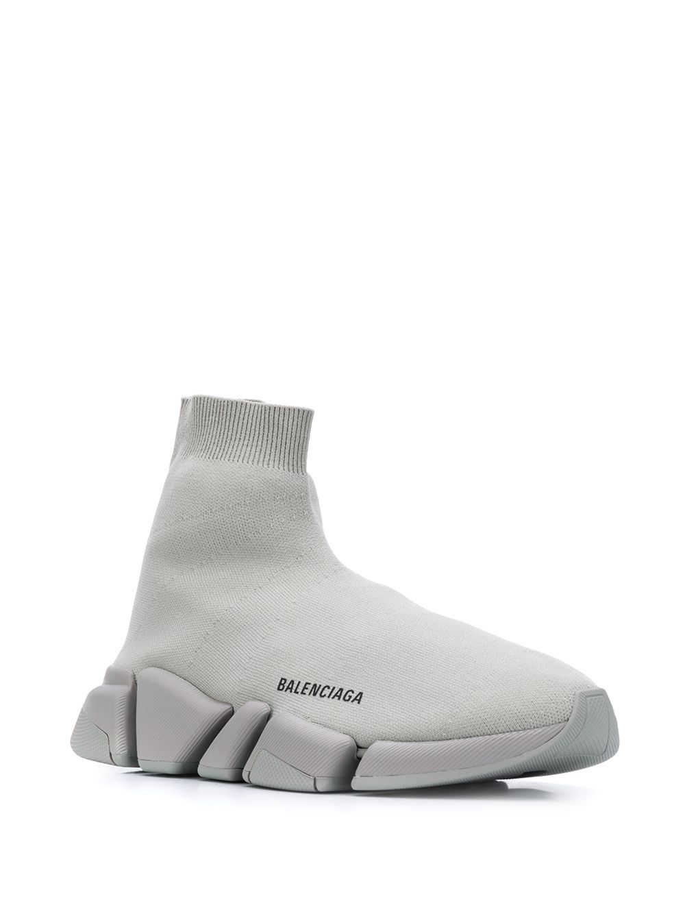 Balenciaga Speed 2.0 sneakers met logoprint - Grijs