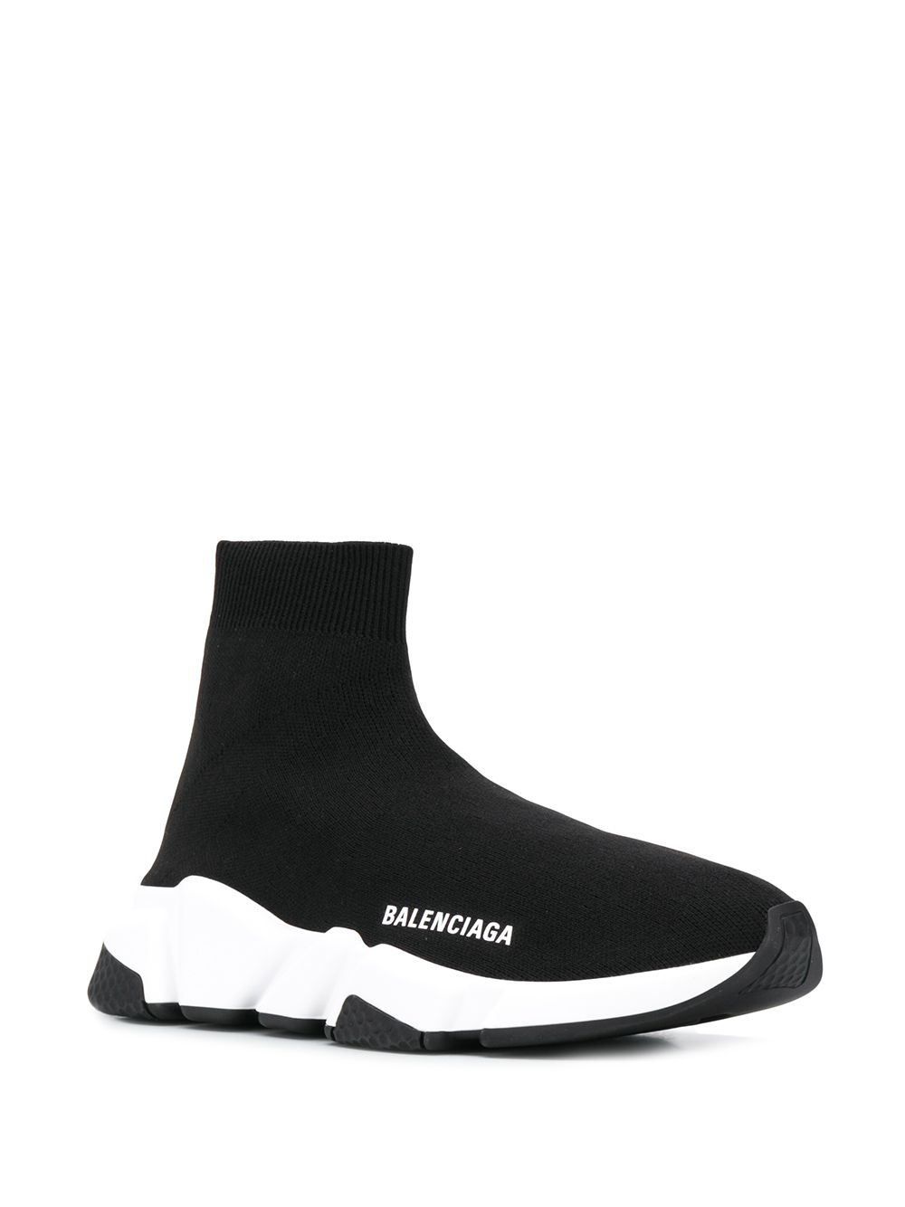 Balenciaga Speed gebreide sneakers - Zwart