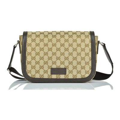 Beige Messenger Tas Original GG Model Gucci , Beige , Heren