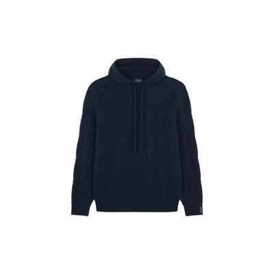 Blauwe Hoodie Felpa Paul & Shark , Blue , Heren