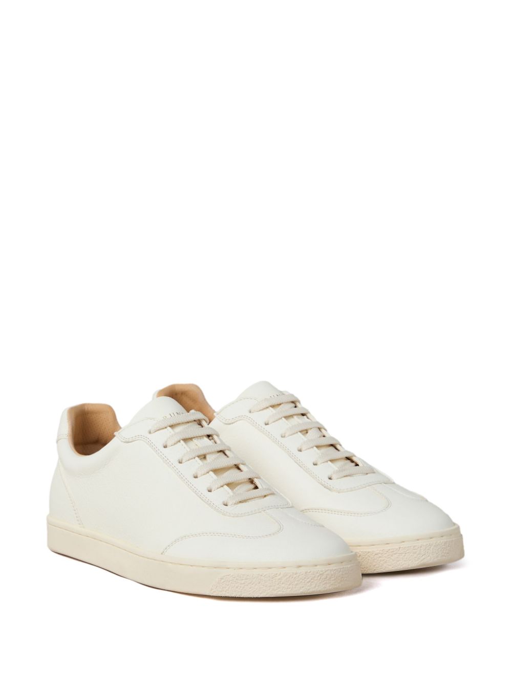 Brunello Cucinelli Sneakers met logoprint - Wit