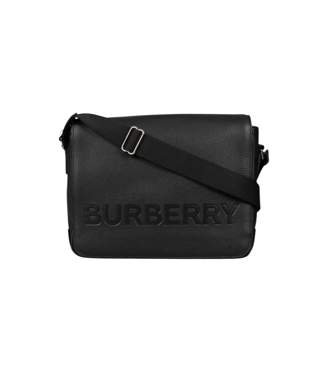 Burberry Groot leren crossbody tas