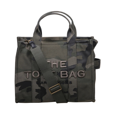 Camo Multi Medium Tote Tas Marc Jacobs , Multicolor , Dames