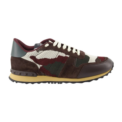 Camouflage Sneakers met Rubberen Zool Valentino Garavani , Multicolor , Heren