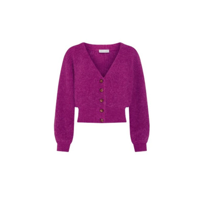 Cardigan Fabienne Chapot , Purple , Dames