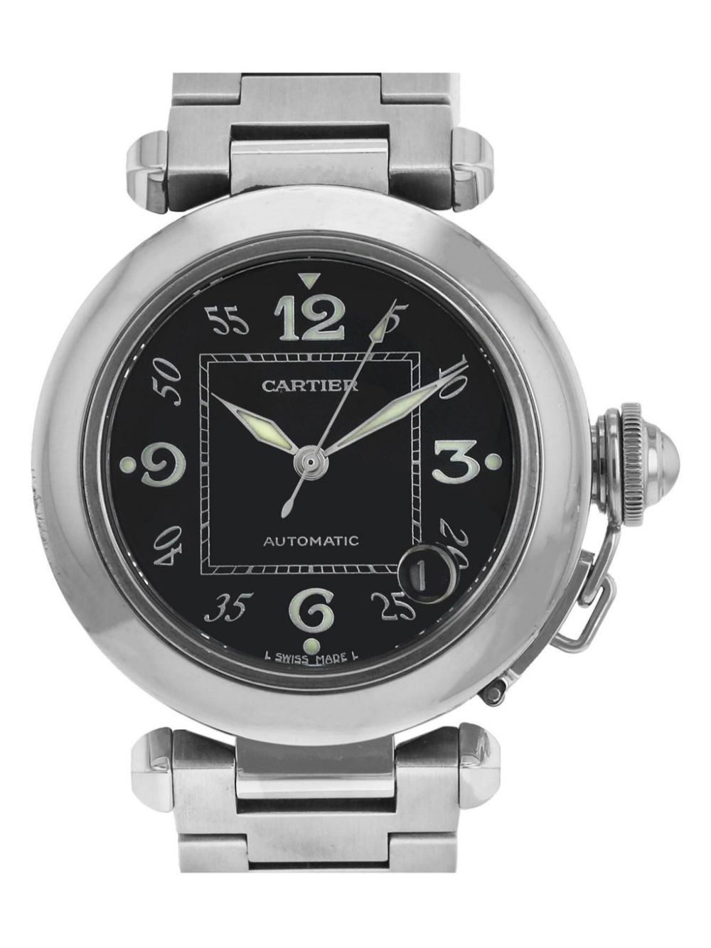 Cartier 2000 pre-owned Pasha 35,5mm horloge - Zwart