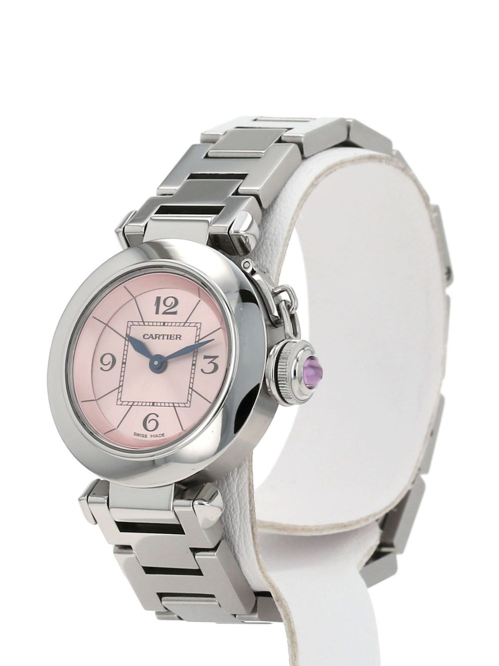 Cartier 2010 pre-owned Miss Pasha 27 mm horloge - Roze