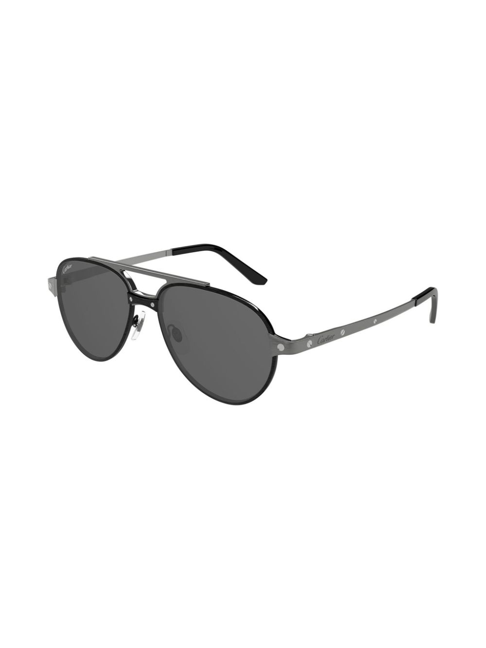 Cartier Eyewear Santos De Cartier zonnebril - Zwart