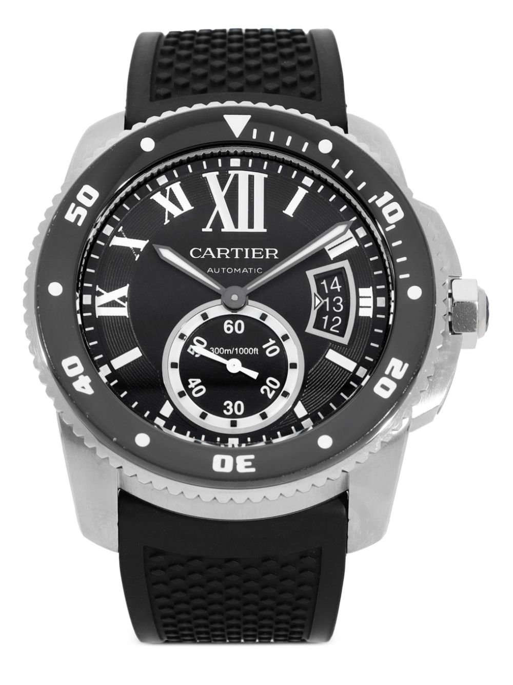 Cartier Pre-owned Calibre de Cartier horloge - Zwart