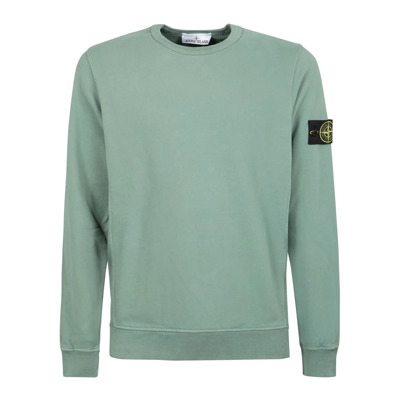 Casual Hoodie Stone Island , Green , Heren