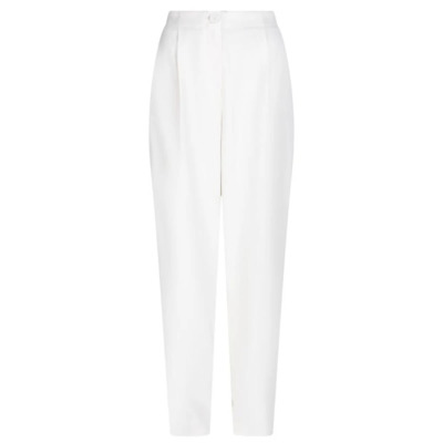 Chique Mimou Broek met Elegante Print Dante 6 , White , Dames