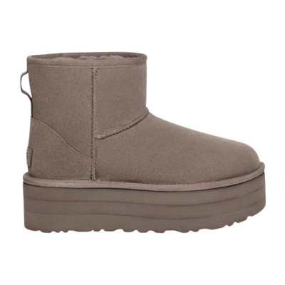 Classic Mini Platform - Smoke Plume UGG , Gray , Dames