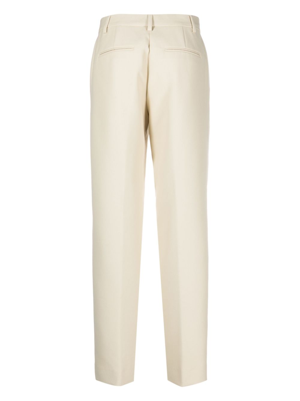 Closed Pantalon met satijnen afwerking - Beige