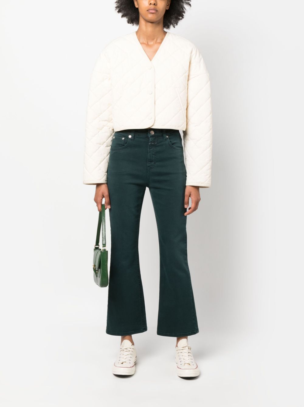 Closed Straight jeans - Groen