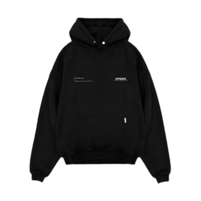 Club Hoodie in Zwart Represent , Black , Heren