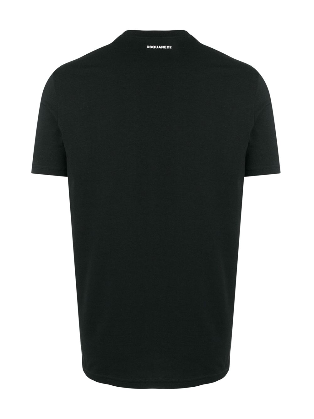 DSQUARED2 T-shirt met logoprint - Zwart