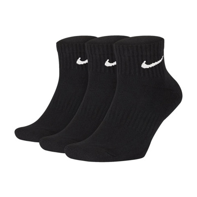 Dagelijkse Sokken Nike , Black , Unisex