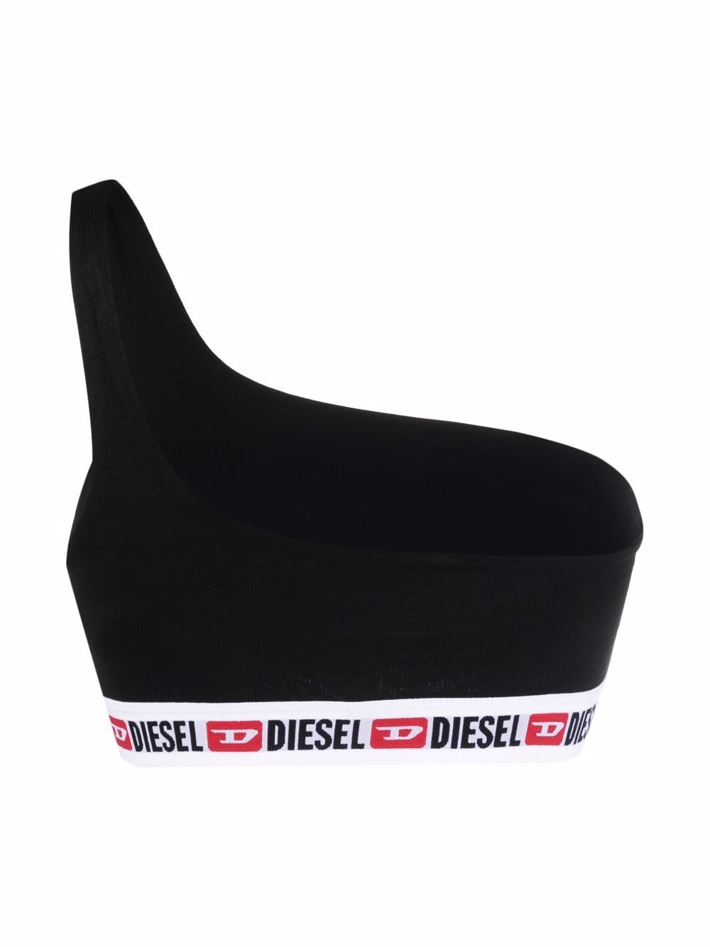 Diesel Asymmetrische top - Zwart