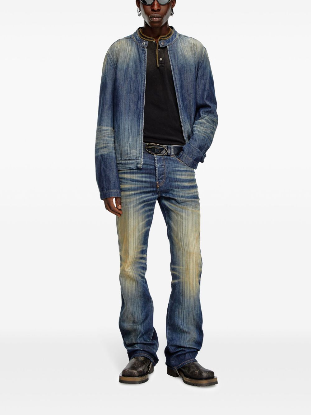 Diesel Bootcut jeans - Blauw