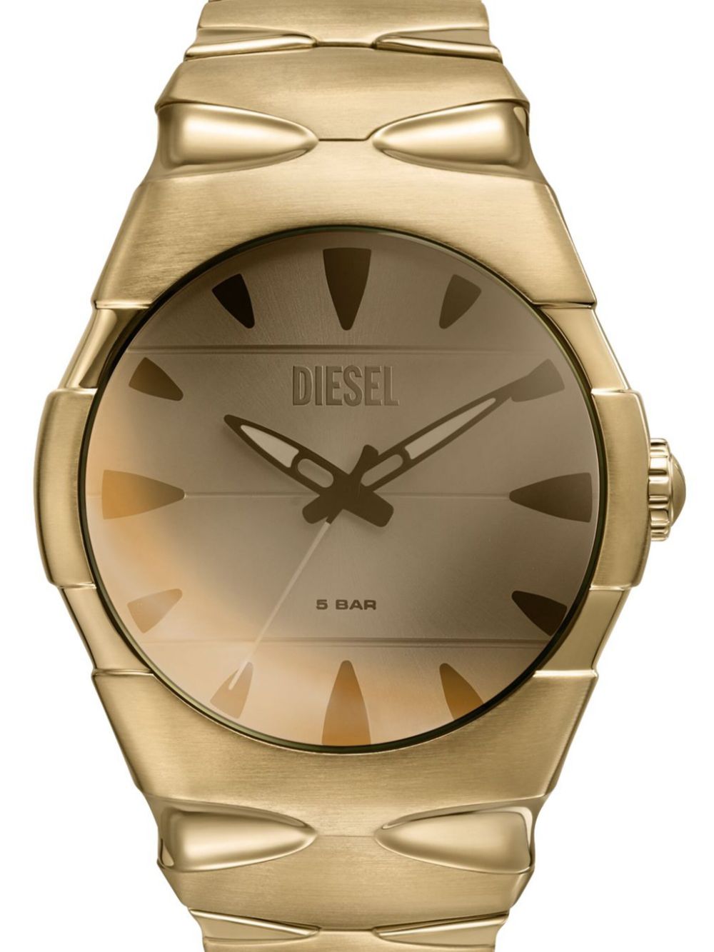 Diesel D-Sruptor 42 mm horloge - Goud