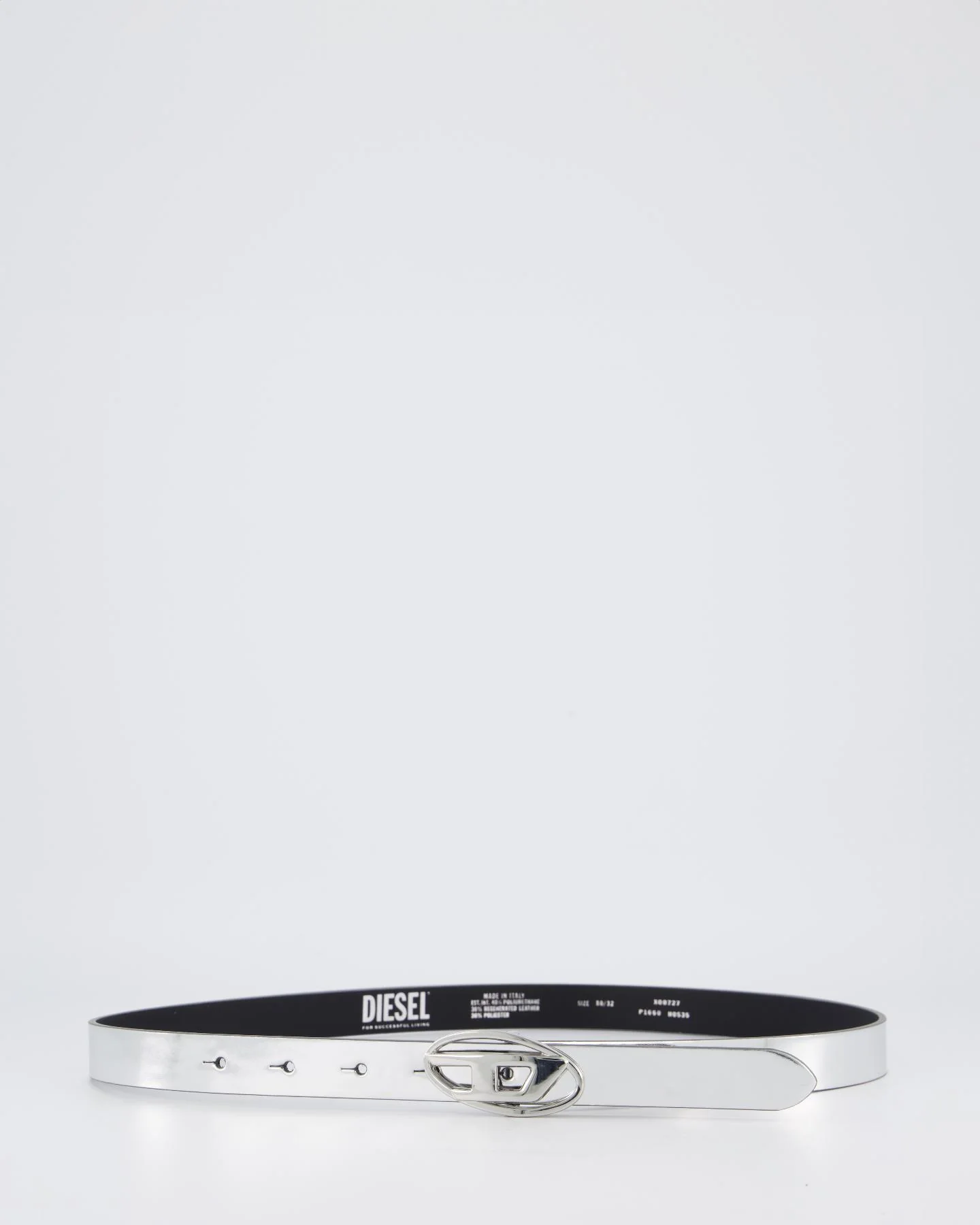 Diesel Dames oval logo belt