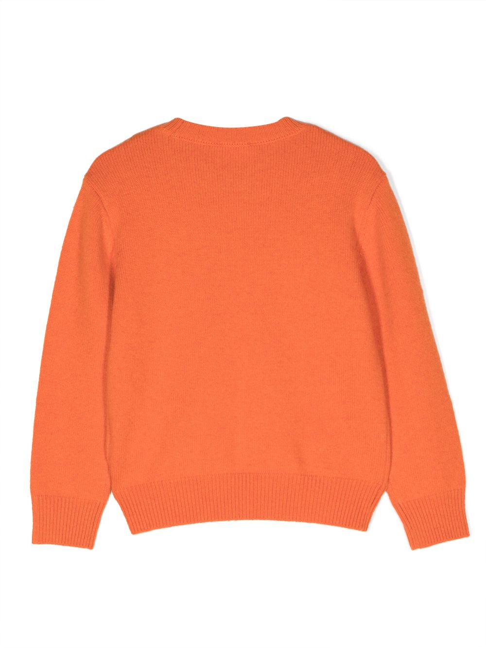 Diesel Kids Trui met geborduurd logo - Oranje