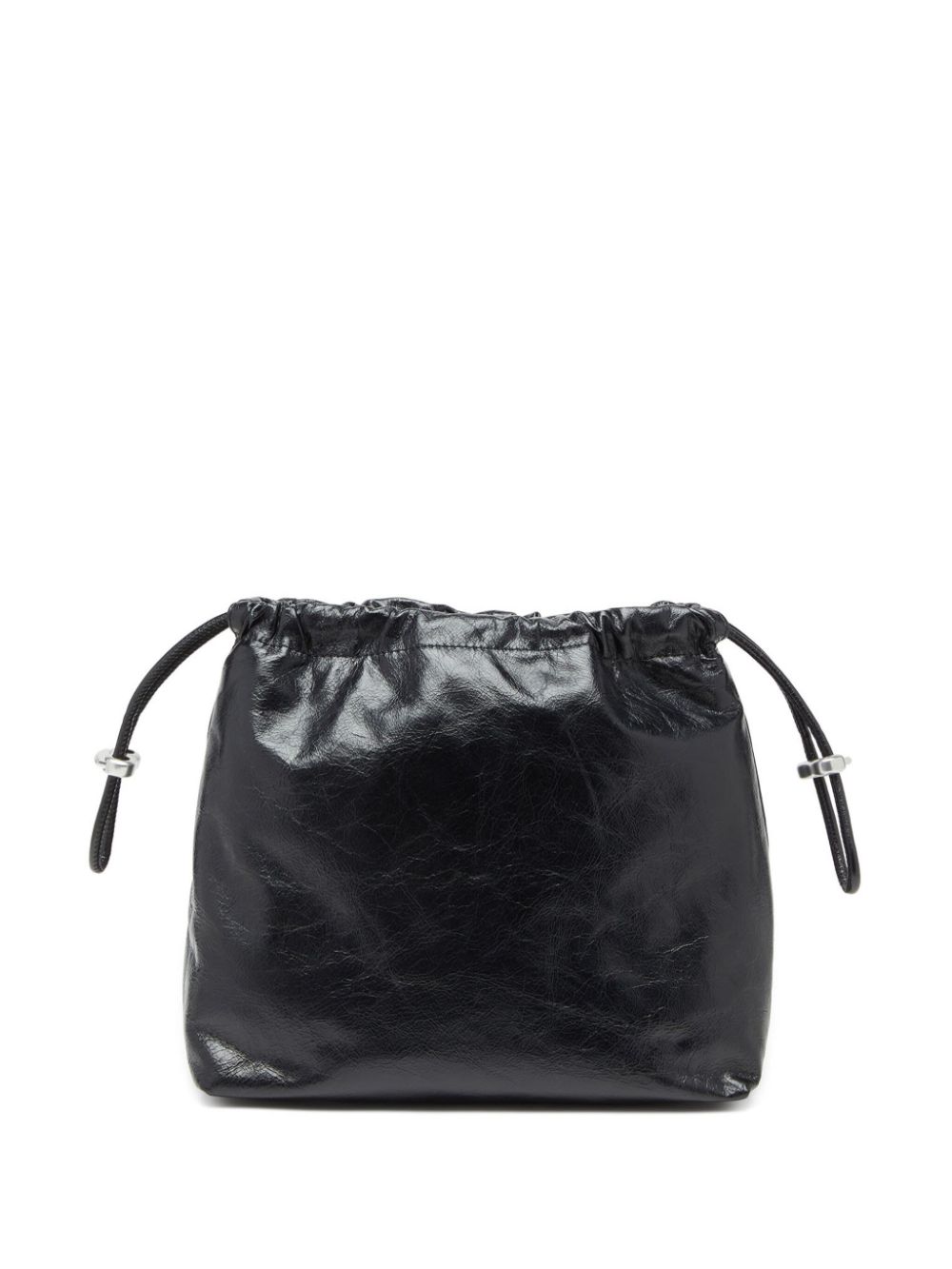 Diesel Scrunch-D bucket-tas - Zwart