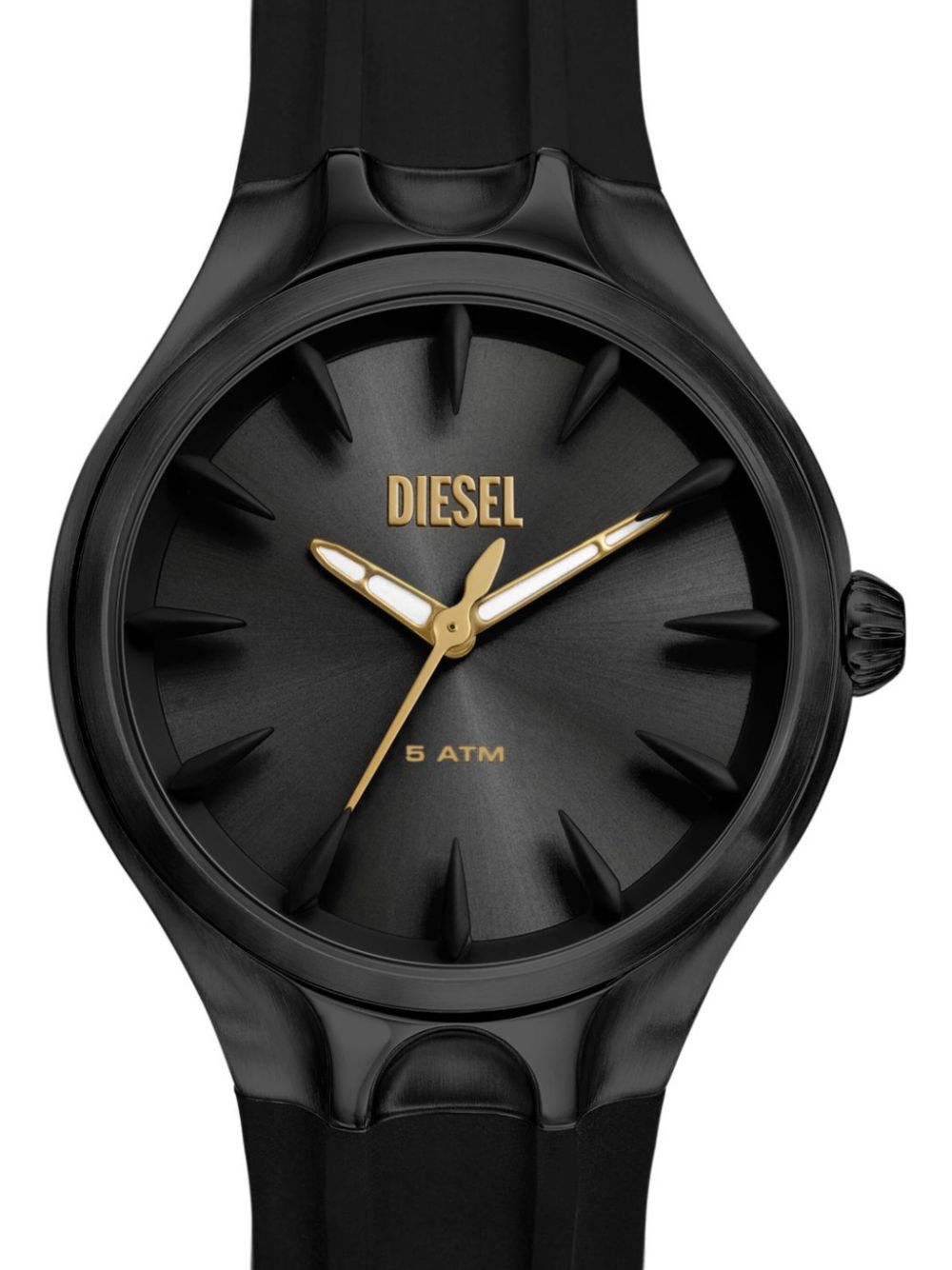 Diesel Streamliner 44 mm horloge - Zwart