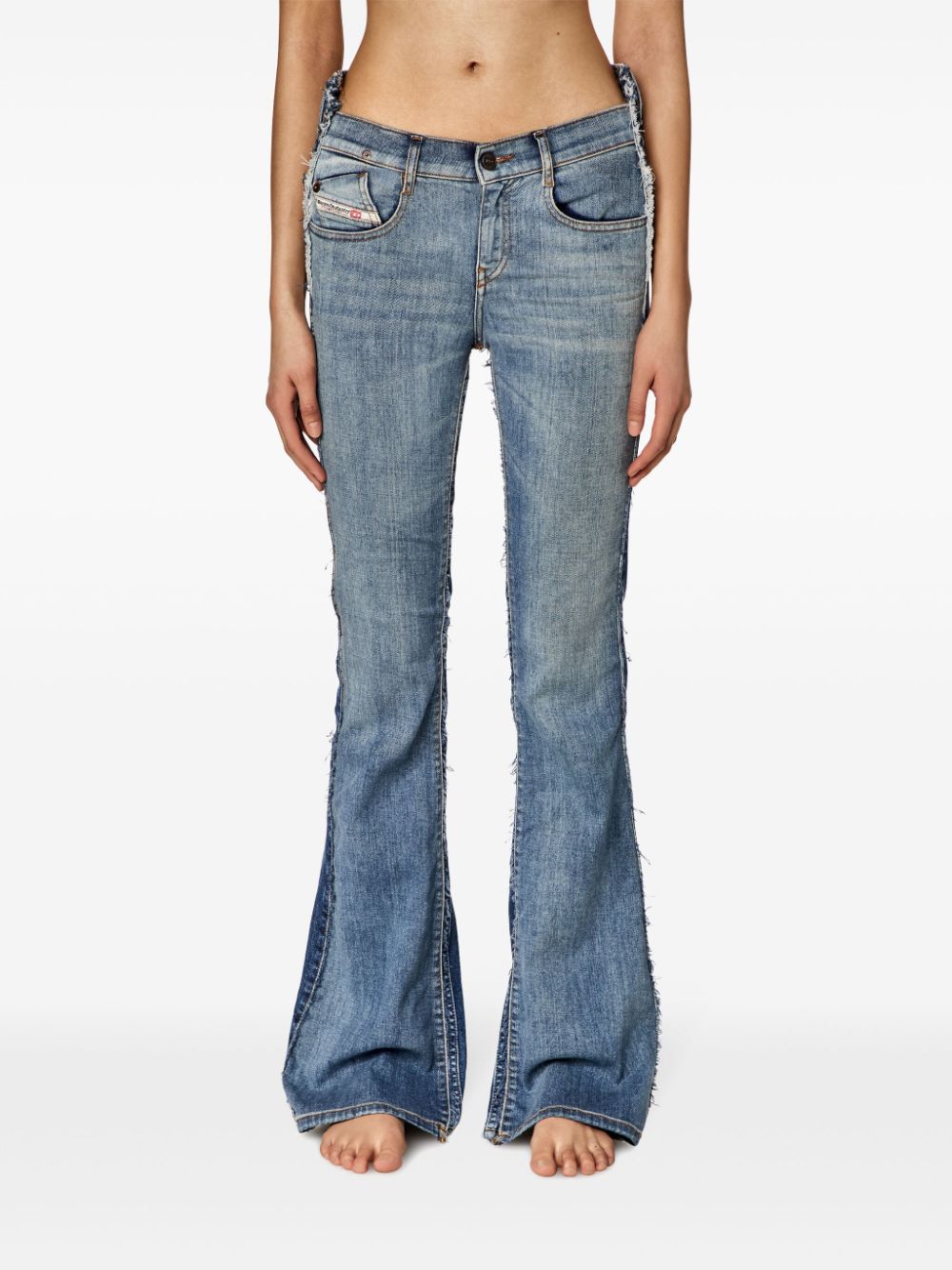 Diesel x Lee Dieseloves bootcut jeans - Blauw