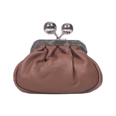 Diomede Pasticcino Tas met Afneembare Kettingband Max Mara Weekend , Brown , Dames