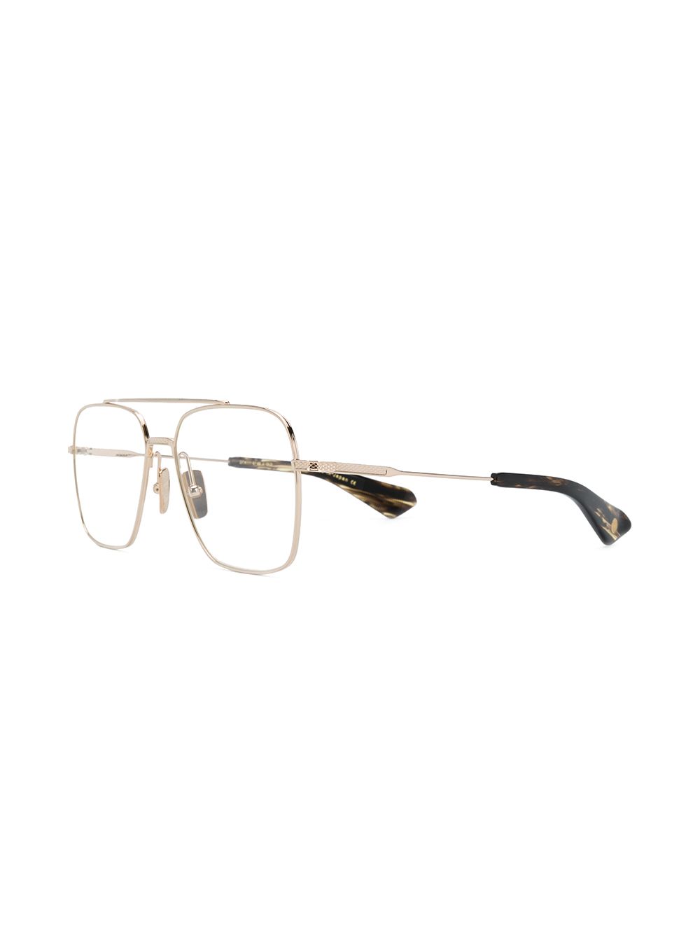 Dita Eyewear Bril met piloten montuur - Goud