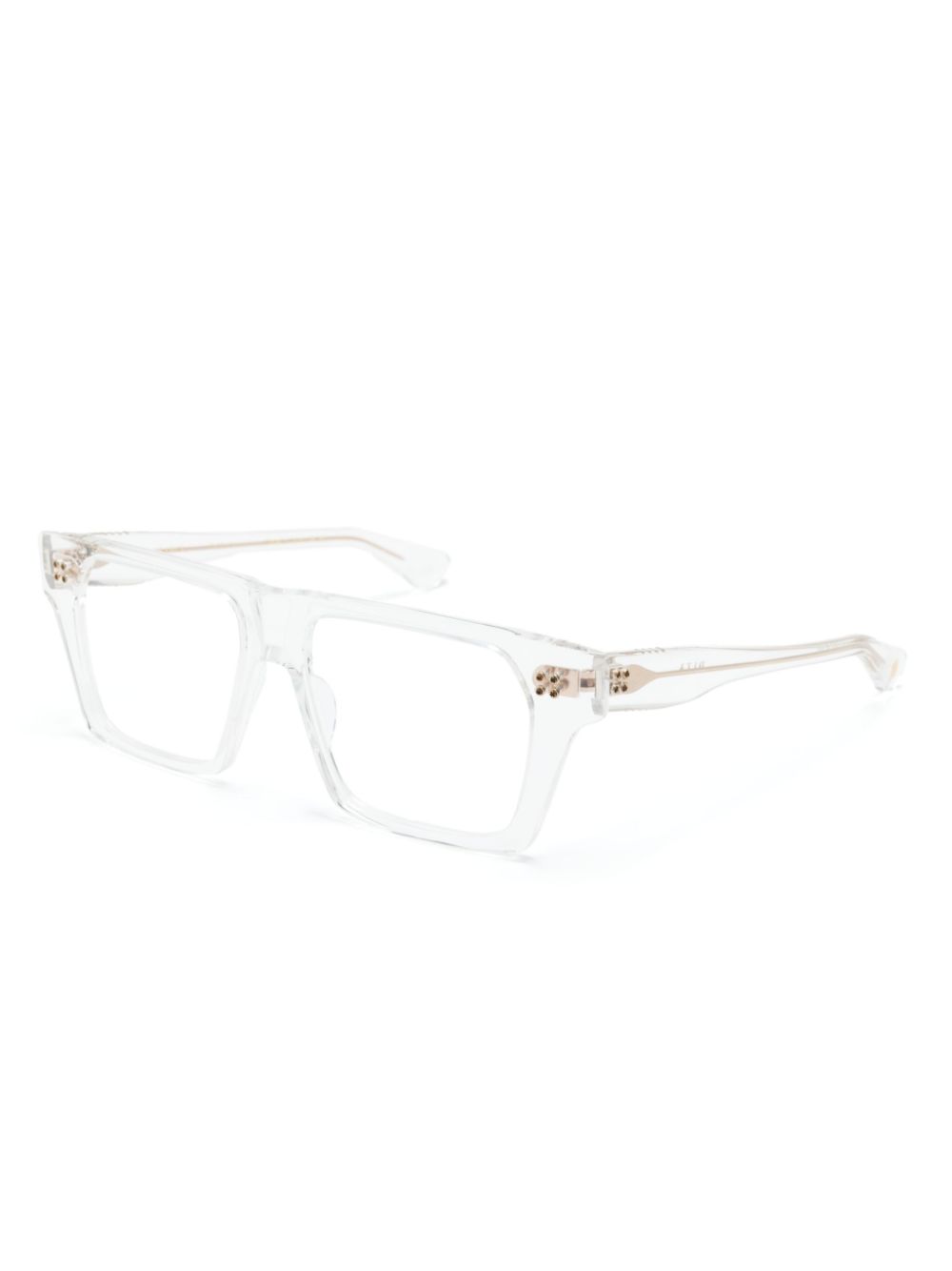 Dita Eyewear Bril met vierkant montuur - Beige