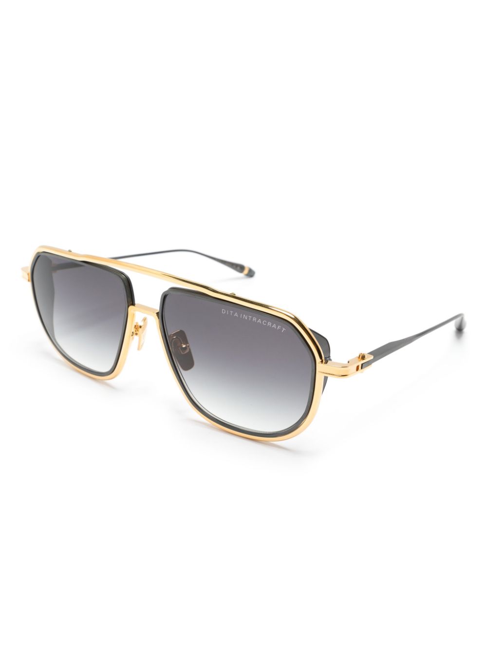 Dita Eyewear Intracraft zonnebril met navigator montuur - Goud