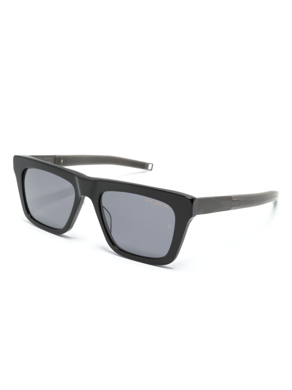 Dita Eyewear Lancier zonnebril met wayfarer montuur - Zwart