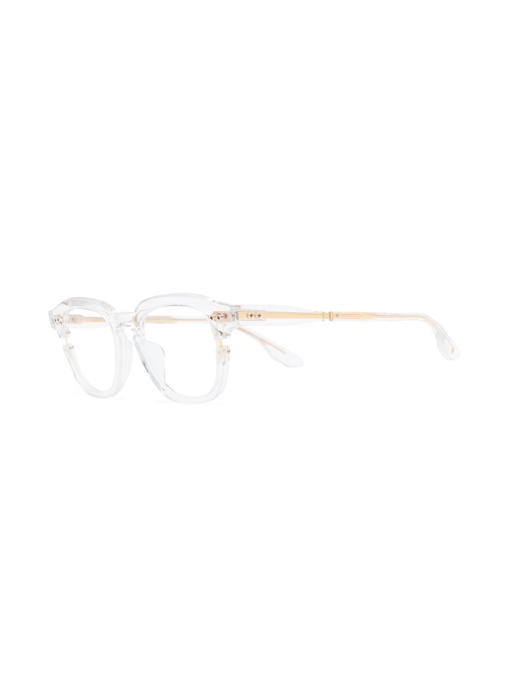 Dita Eyewear Lineus bril met doorzichtig montuur - Wit