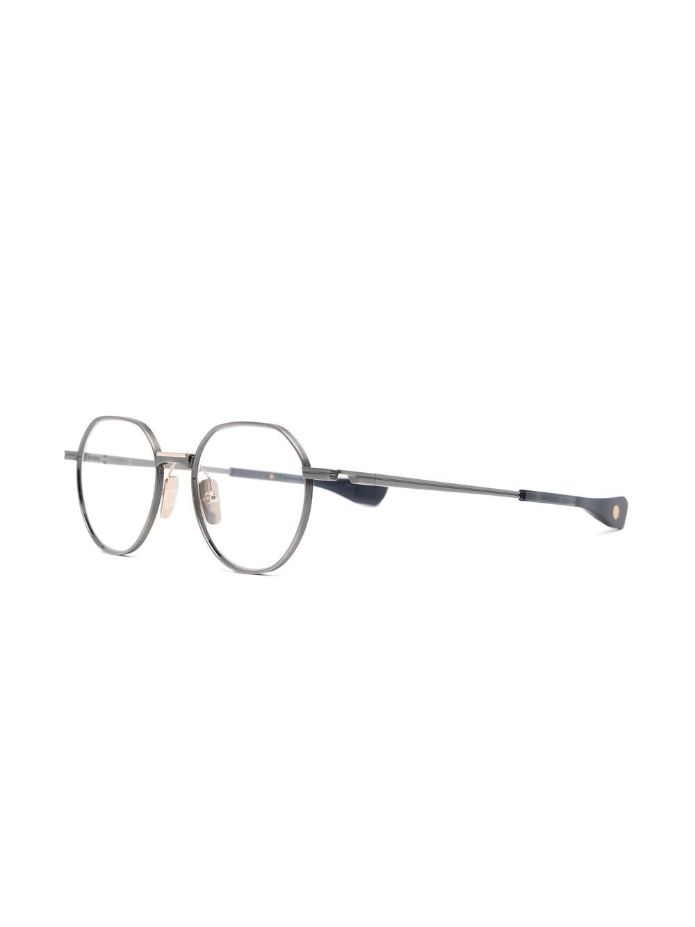 Dita Eyewear Vers-One bril met geometrisch montuur - Zilver