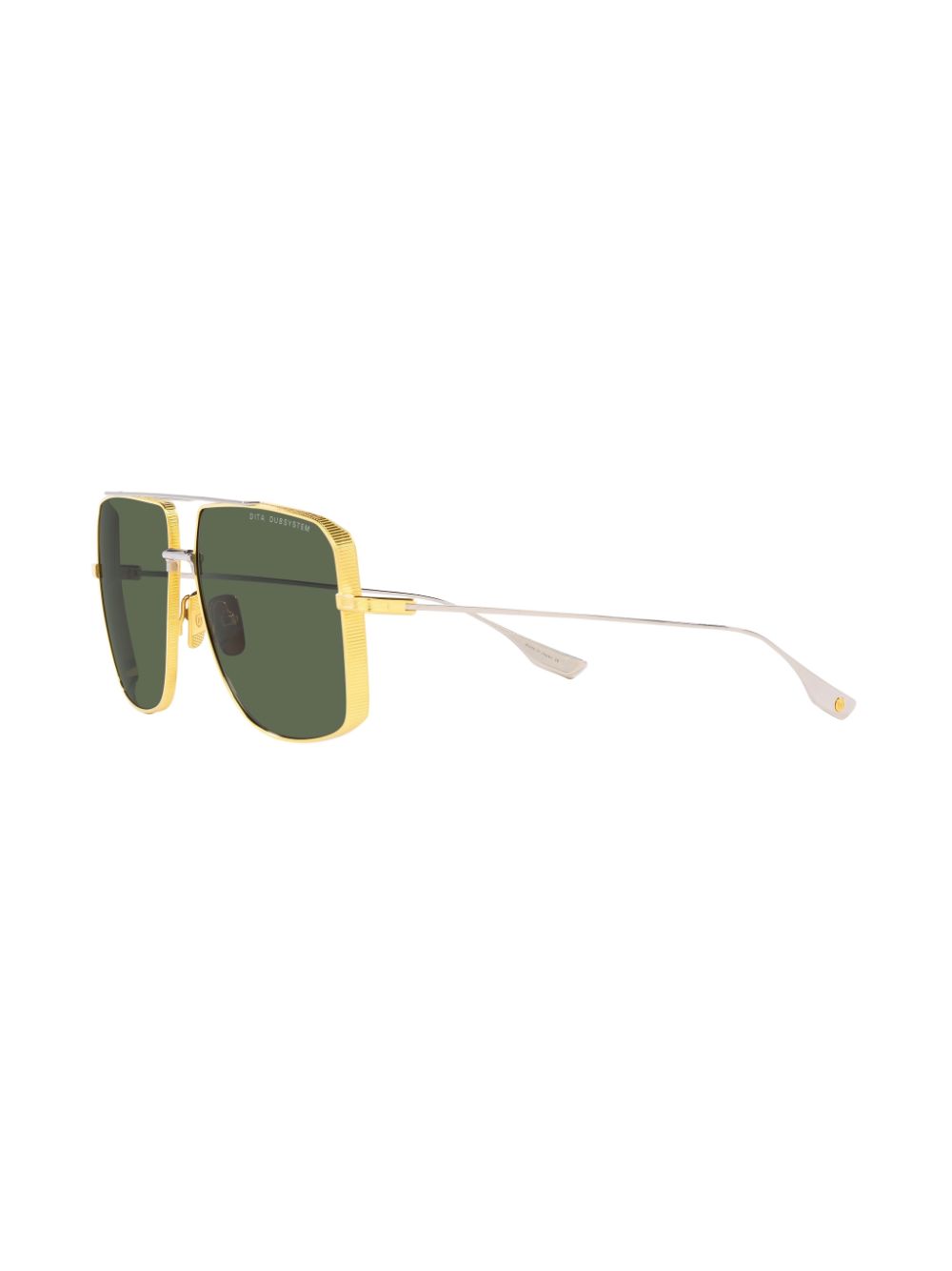 Dita Eyewear Zonnebril met metalen montuur - Goud