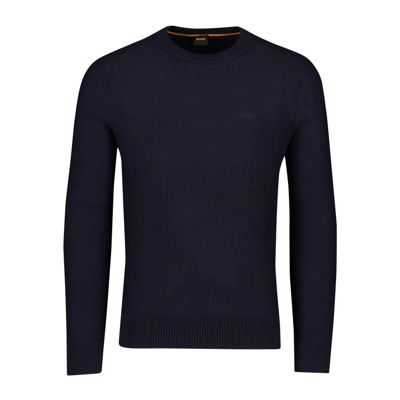 Donkerblauwe Avac Shirt Hugo Boss , Blue , Heren