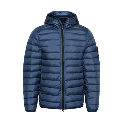 Donkerblauwe Piuma Jas Urban Stijl Stone Island , Blue , Heren