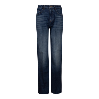 Donkerblauwe Wassing Dames Jeans Don The Fuller , Blue , Dames