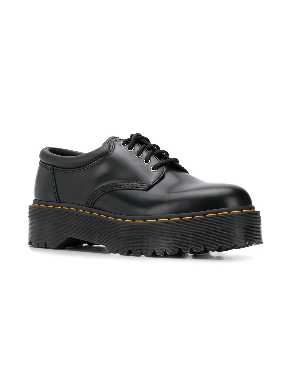 Dr. Martens loafers met chunky hak - Zwart