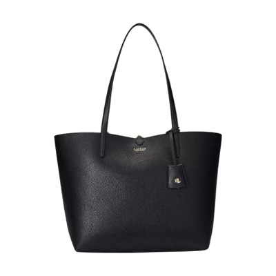 Dubbelzijdige tas met logo Ralph Lauren , Black , Dames