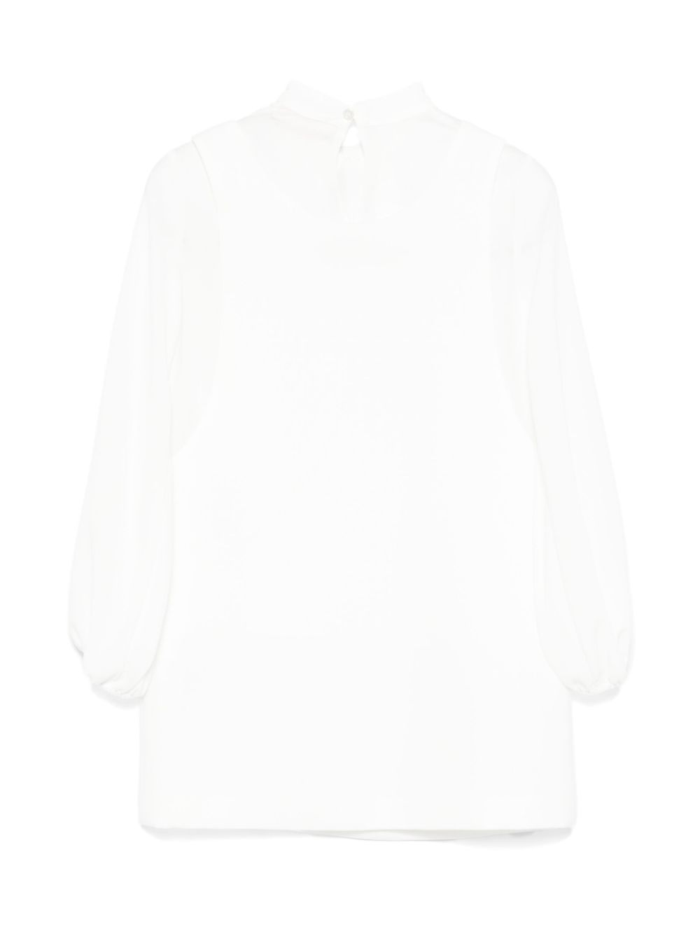 Elisabetta Franchi La Mia Bambina Jurk en shirt met monogram - Wit